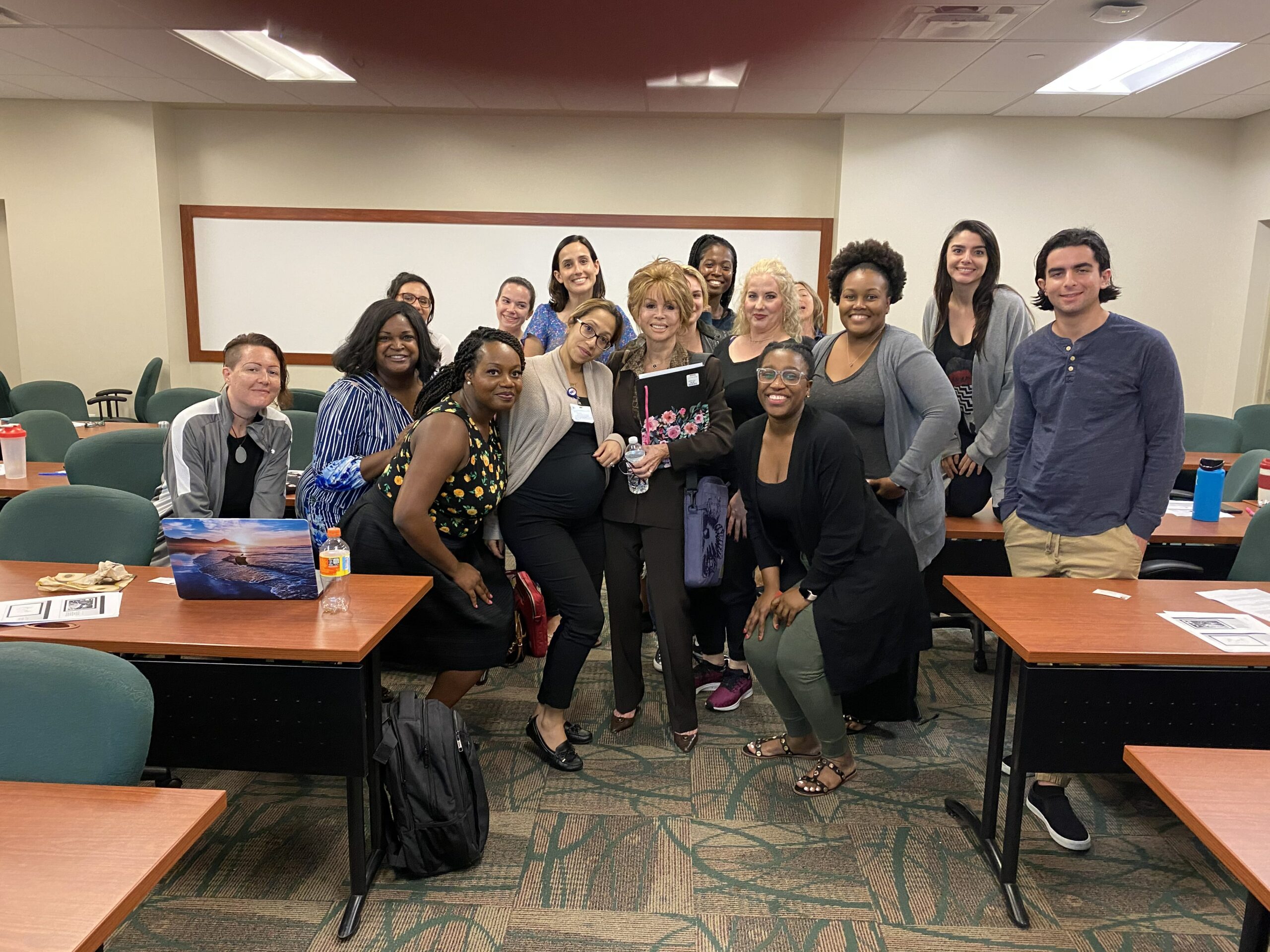 Joan E. Childs speaks at Nova Univeristy