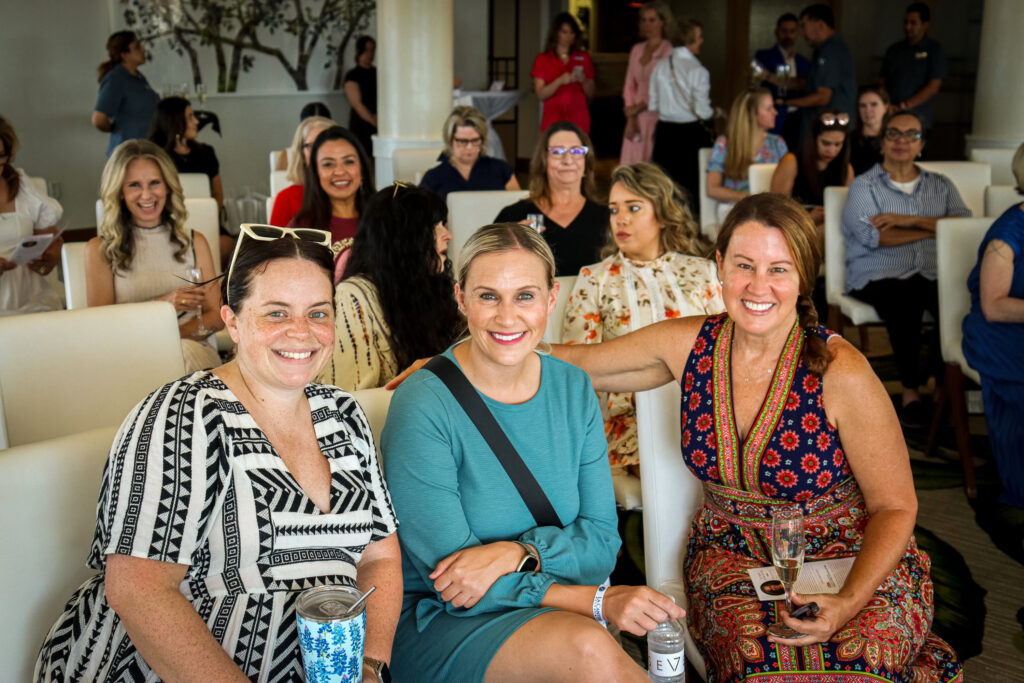 guests at women's retreat