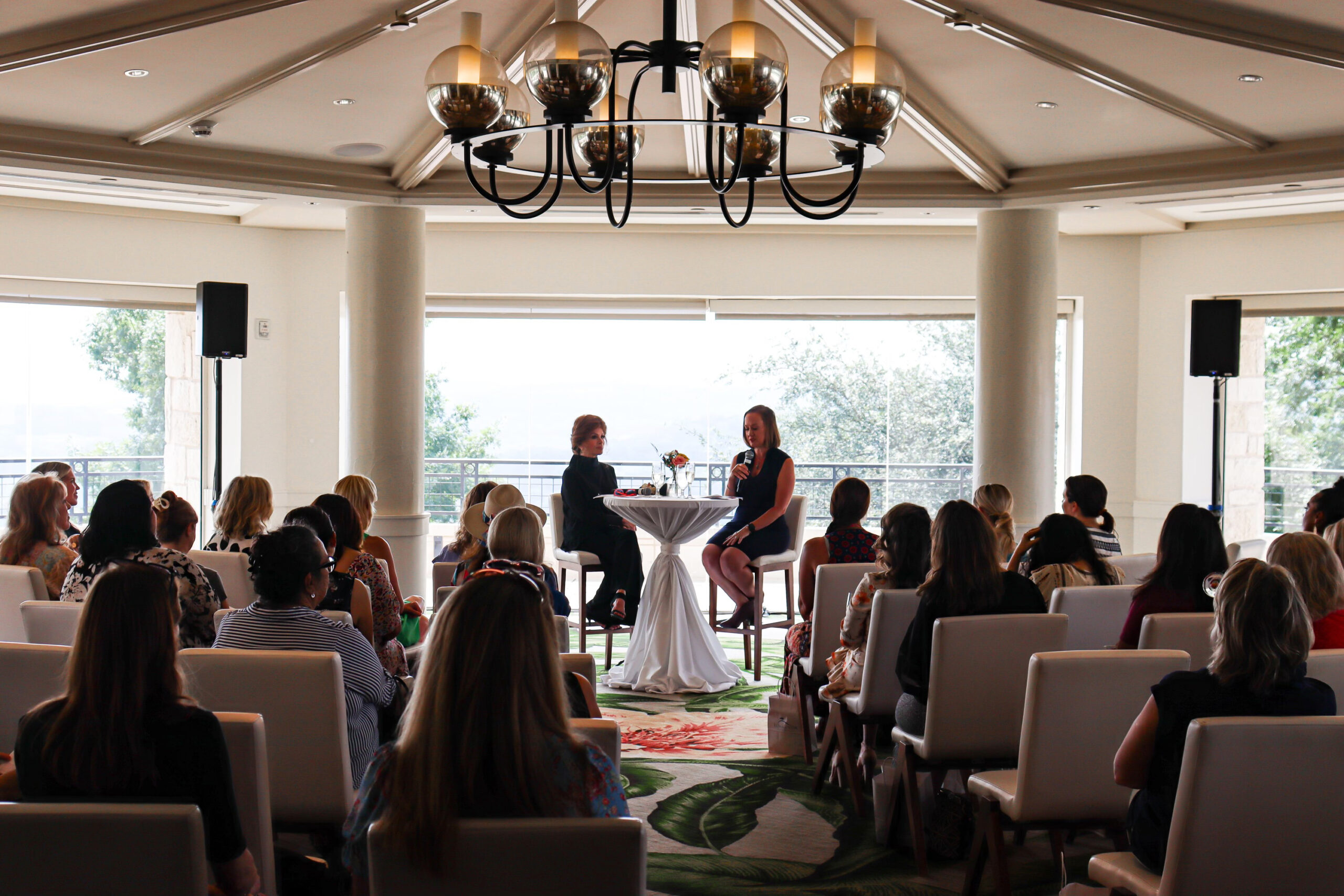 Joan Childs speaks at La Cantera Resort