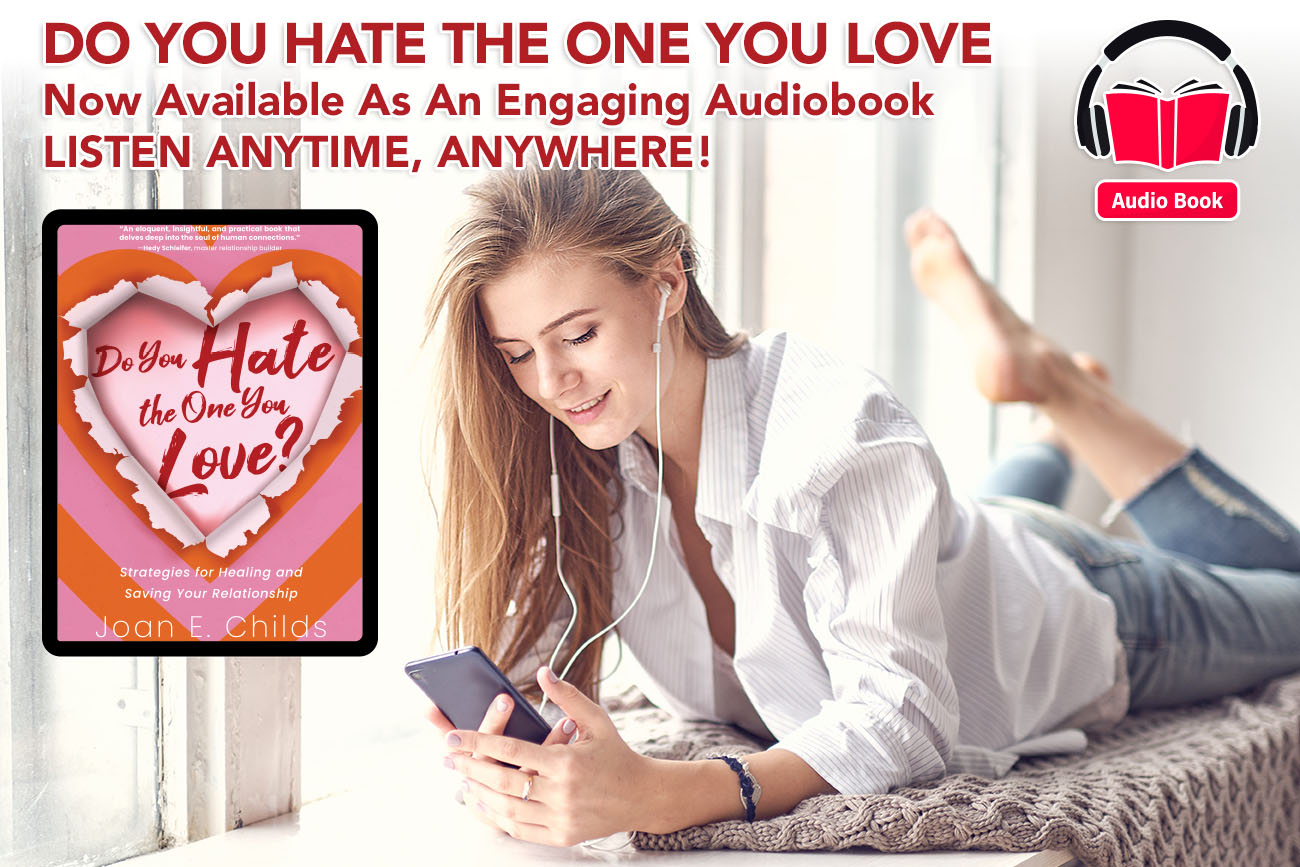 girl listens to audiobook